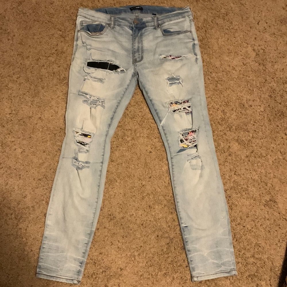 Fashion Nova Men’s skinny jeans size 36 (similar to 30/32 in regular brands)